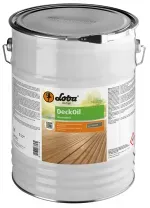 LOBA® Holzlasur LOBASOL® DeckOil, transparent, Transparentes Holzschutzmittel für Holz im Außenbereich, 12 Liter - Eimer