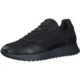 Marco Tozzi by Guido Maria Kretschmer Herren Sneaker flach aus Leder mit Dicker Sohle, Schwarz 41 EU