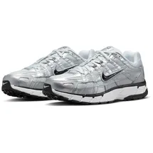 Nike P-6000 Damen White/Black/Metallic Silver 38