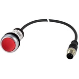 Eaton Power Quality Eaton C22-DL-R-K01-24-P1 Leuchtdrucktaste, mit M12A-Stecker, tastend, rot, 185555