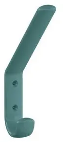 Hewi 477 Garderobenhaken 477.90.07155 Höhe: 165mm, aquablau, mit Distanzstück