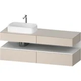 Duravit Waschtischunterschrank wandhängend „Qatego“ 160 × 60 × 55 cm