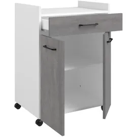 Parisot Küchenbuffet-Set "Malice 1" / Beton Optik hell