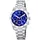 Festina Junior Collection 36,0mm Edelstahlgehäuse blau Silikonarmband silber