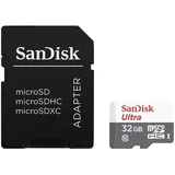 SanDisk microSDHC Ultra 32GB Class 10 UHS-I U1 + SD-Adapter (SDSQUNS-032G-GN6TA)