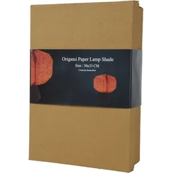 Leuchte PAPIER - braun