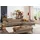 W.Schillig Eckcouch Leder 3-Sitzer Braun
