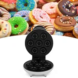 Mini-donut-fritteuse, Antirutschbeschichtung, Weiß, 110-v-us-stecker