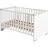 Paidi Babybett Kira 70 x 140 cm Dekor Weiß