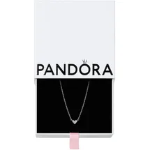 Pandora Drei Sterne Herz Collier-Halskette Silber