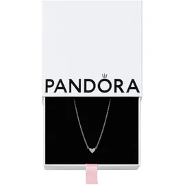 Pandora Drei Sterne Herz Collier-Halskette Silber