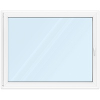 Fenster 150x120 cm, Kunststoff Profil aluplast IDEAL® 4000, Weiß, 1500x1200 mm, einteilig festverglast, 2-fach Verglasung, individuell konfigurieren