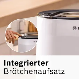 Bosch Kompakt-Toaster Weiß