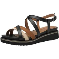 TAMARIS Plateau-Sandaletten Damen Schwarz 41
