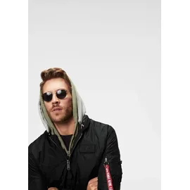 Alpha Industries MA-1 TT Hood black S