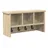 vidaXL Wandgarderobe Sonoma Eiche 50 x 16 x 26 cm Beige