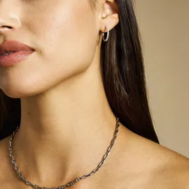 Fossil Creolen Ellis", JF04802040 - silber