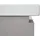 Mendler Premium Waschbecken + Unterschrank HWC-D16, Waschbecken Waschtisch, hochglanz 90cm ~ grau