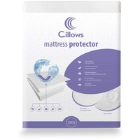 Cillows 100% Wasserdichter Matratzenschoner 180x200 | Hygienische und atmungsaktive Matratzenauflage | Anti-Allergie Matratzenschutz | Wasserfester Rundumbezug | Optimaler Anti-Milben Bezug