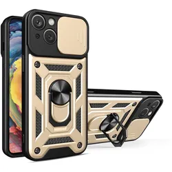 Hülle Handy Schutz für Apple iPhone 15 Plus Kamera Case Cover Tasche Etui Bumper