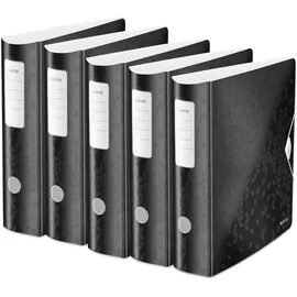 Leitz Active WOW DIN A4 82 mm Schwarz 5 St.