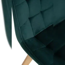 CLP Stuhl Brook Samt grün