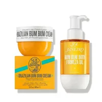 Sol de Janeiro Körpercreme Sol de Janeiro Bum Bum Cream und Body Oil Pflege Duo, Straffende Körperpflege und Öl im abgestimmten Duo weiß