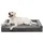 luxuskollektion Hundebett orthopädisches 91 x 68 cm Dunkelgrau