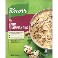 Knorr Fix Würzmischung Rahm-Champignons für leckere Rahmchampignons ohne geschmacksverstärkende Zusatzstoffe 30x 33 g