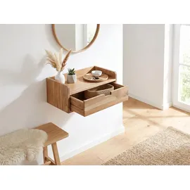 FineBuy Hängeregal 45 x 30 cm Braun
