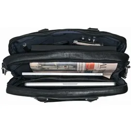 LEONHARD HEYDEN Berlin Aktentasche 7359 schwarz mit Laptopfach