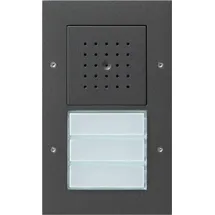 Gira Türstation AP 3fach 126767 anthrazit