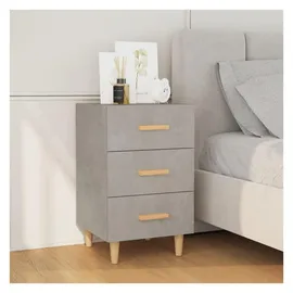 vidaXL Nachtschrank Betongrau 40 x 40 x 66 cm Holzwerkstoff