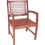 Harms Import Madison Gartenstuhl 59 x 56 x 90 cm braun