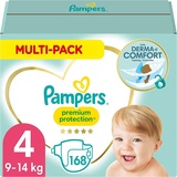 Pampers Premium Protection 8 - 14 kg 168 St.