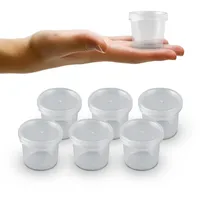 BestLivings Küchendose transparent 4,5 cm Ø 35 ml 6-teiliges Set