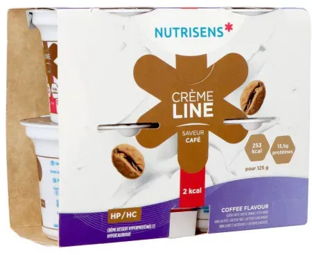 Nutrisens Crèmeline 2kcal Kaffee 4x125g