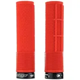 dmr bikes Brendog Deathgrip Flangeless Fahrradgriffe rot 31,3 mm 2 Stück