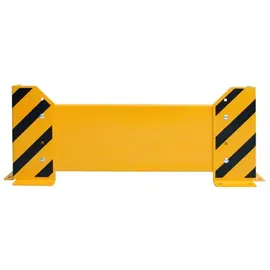 Schulte Lagertechnik Rammschutzwand B800xH400 mm schwarz/gelb Einfachregal - Artikel: 7830493480