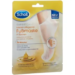 Scholl Intensiv pflegende Fußsmaske in Socken