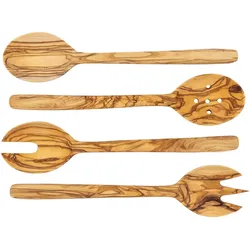 Sallys Holzbesteck 4-teilig