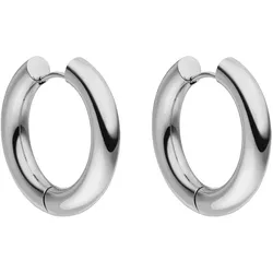 Paar Creolen »Schmuck Geschenk Glamorous Ohrringe, 2147-Earring-Glamorous«, 25559116-0 edelstahlfarben