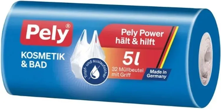 Pely Tragegriff-Müllbeutel 5l 32 St