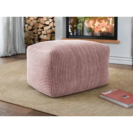 Mirjan24 Sitzsack, Rosa, Textil, Rechteckig, 60x40x70 cm, Wohnzimmer, Hocker, Sitzsäcke, XXL Sitzsäcke