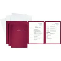 Pagna Bewerbungsmappe 22028-01 DIN A4 rot