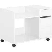 SoBuy ASK02 Rollcontainer 72x54x40 weiß