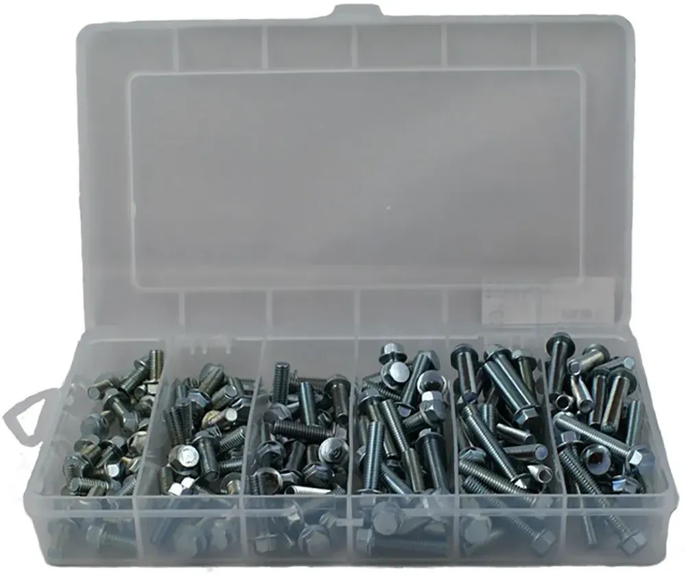Holeshot M6 Various Lengths Schraubenset 150 Einheiten - Silver - One Size