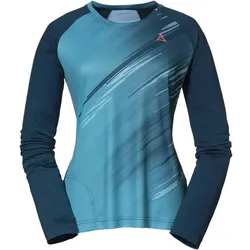 SCHÖFFEL Damen Trikot Longsleeve Altitude L, moonlit ocean, 42