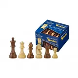 Philos 21871 - Schachfiguren Artus, Königshöhe 90 mm, in Set-Up Box