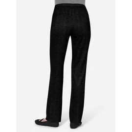 Classic Basics WITT WEIDEN Schlupfhose in schwarz-gemustert | Gr.: 50